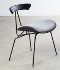 Roots & Branch -Lamb Chair (Fabric: Atlas901Sand,Legs: NaturalOak,Blacksteel)L55xW53,5xH73cm