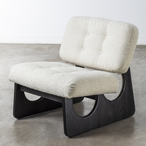 Rio Lounge chair (Atlas901Sand,Burnt Oak)