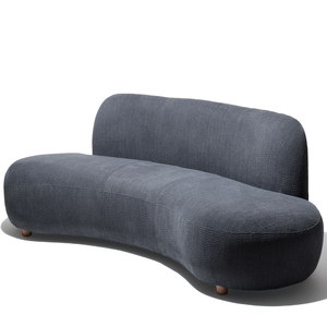 United Strangers - Hampstead Sofa 4 Seat(Fabric : Osaka Black, Wood : Ashwood Natural)L244cm x W117cm x H77cm