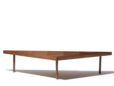 United Strangers - Geo Coffee Table(Top : Smoky Brown,Legs: Smoky Brown)W118xL118xH32cm