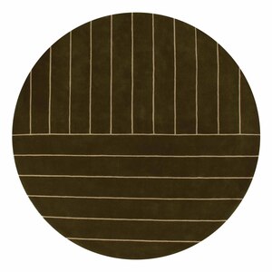 [SD-US-CAR-ROUND-002] United Strangers - Carpet Round Lines 2(Main Body BL203K,Stripes BL206P)D230xH1.5cm